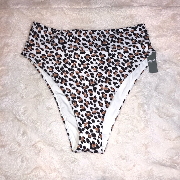 aerie Other - Cheetah Swim Bottoms